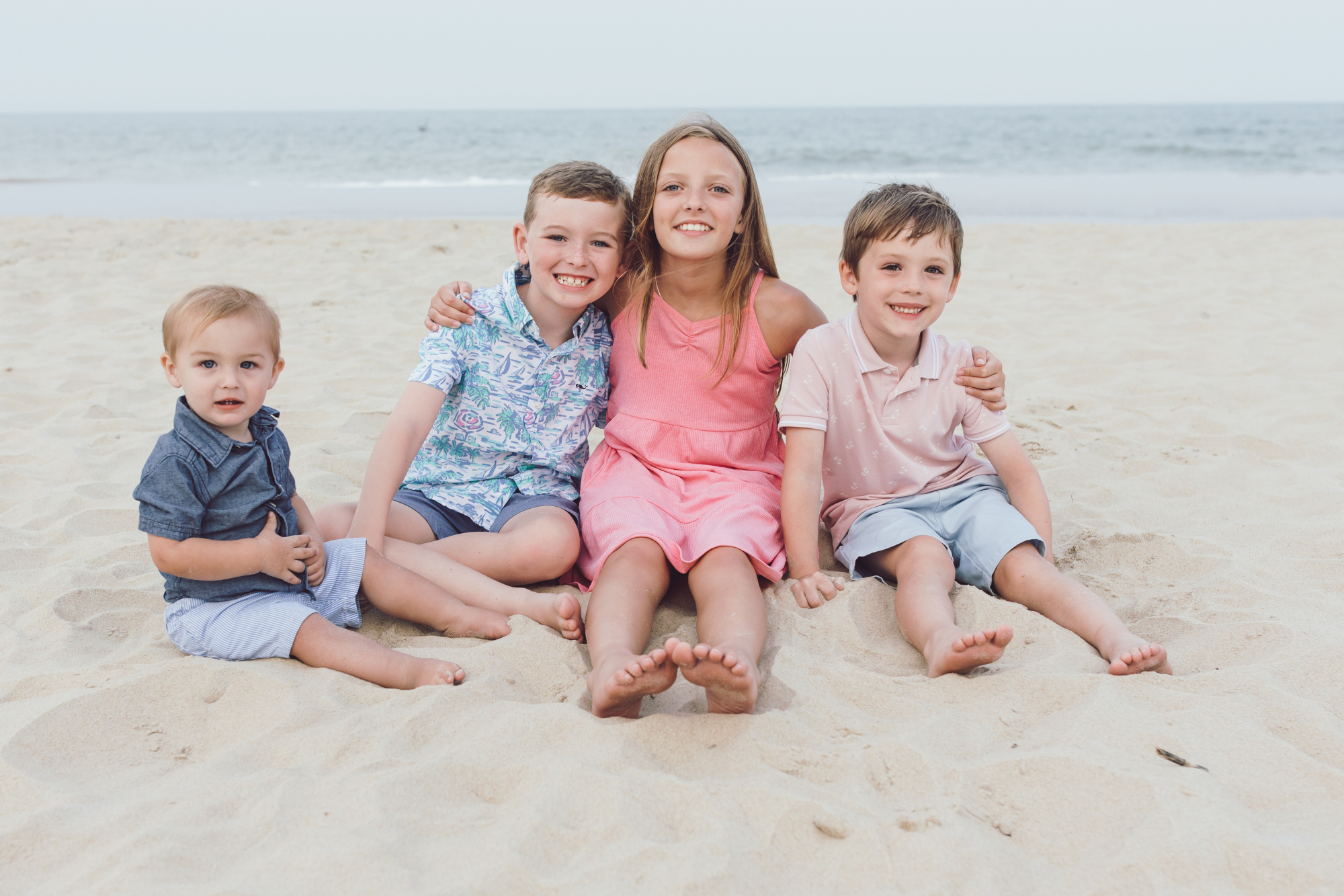 Shoreline portrait on Bethany Beach Delaware